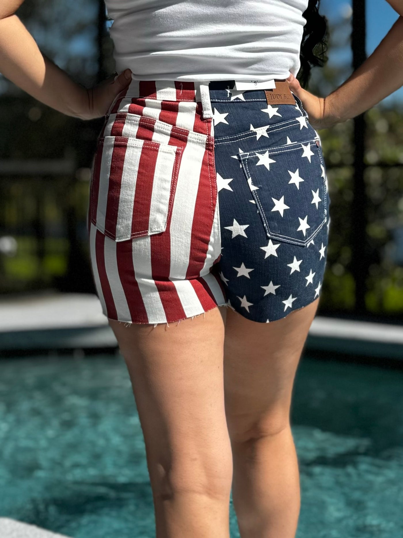 Miss Americana Shorts By Judy Blue