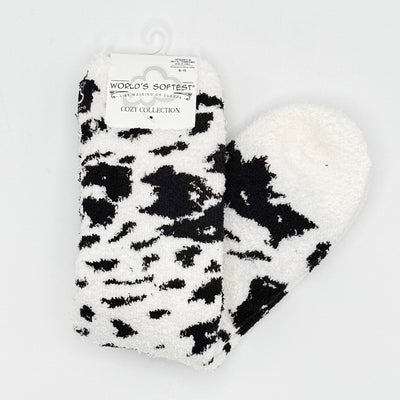 World's Softest Sock Cozy Collection - Holy Cow - Crew