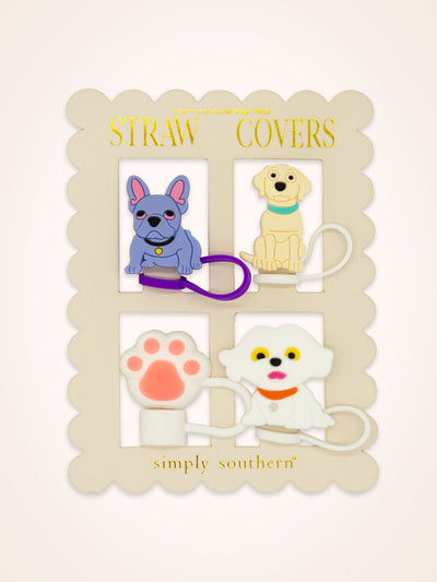 Quenchin' Your Thirst Tumblers and Accessories - Straw Cover Every Day Dog 