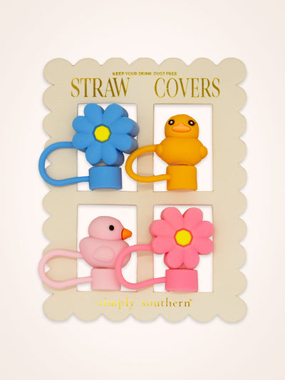 Quenchin' Your Thirst Tumblers and Accessories - Straw Cover Every Day Duck 