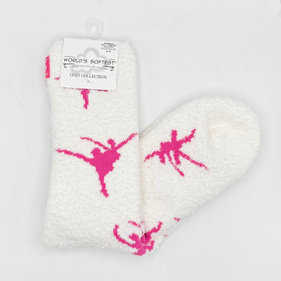 World's Softest Sock Cozy Collection - Ballerina - Crew