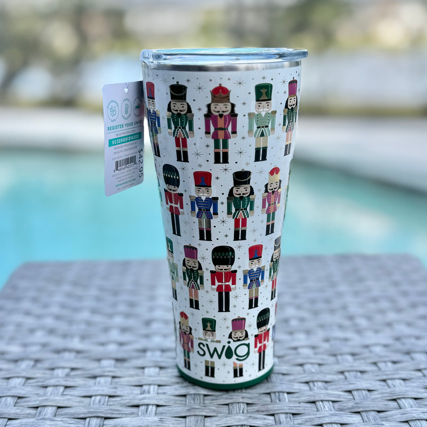 Swig Life Holiday Collection - Classic Nutcracker Tumbler (32oz)