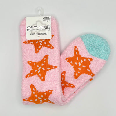 World's Softest Sock Cozy Collection - Stat Fish - Crew