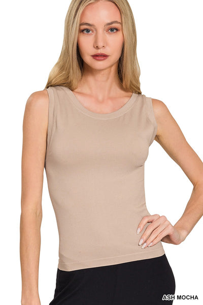 Just The Basics Round Neck Tank
