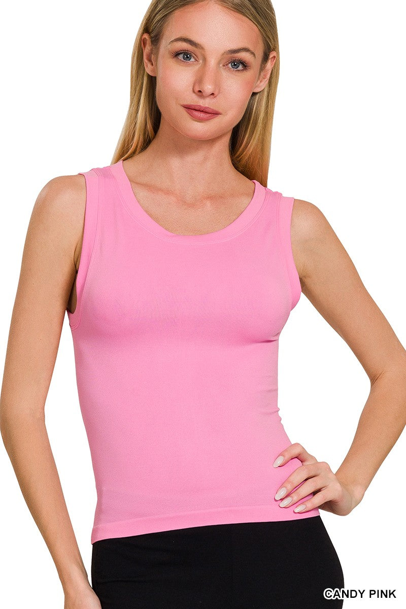 Just The Basics Round Neck Tank