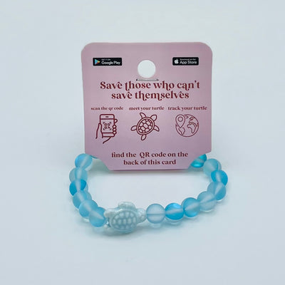 Turtle Tracking Bracelets By Simply Southern - Sky
