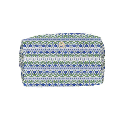 Accessories By Mary Square - Lets Face It  Mini Bag - Navy Floral Foulard