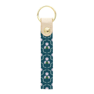 Accessories By Mary Square - Key Fob Skinny - Venice Vines