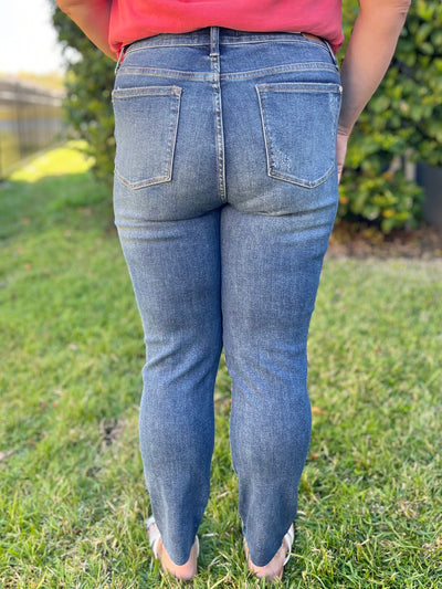 Cropped and Carefree Jeans by Judy Blue