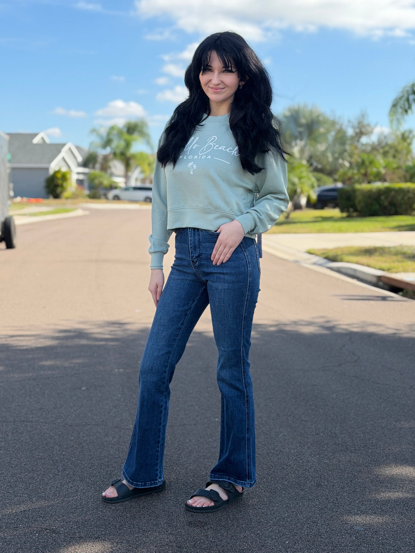 Short Notice Bootcut Jeans By Judy Blue