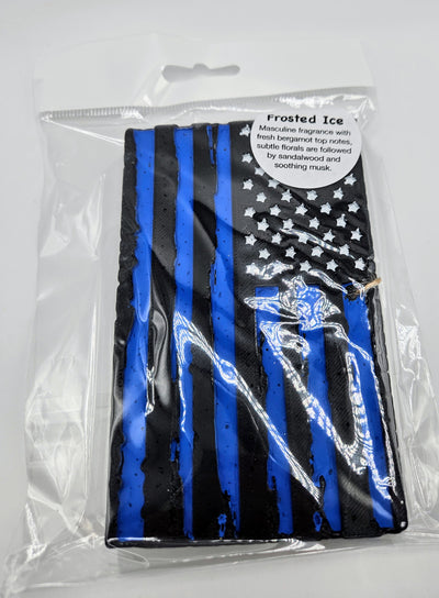 Southern Creek Car Blasters Scents Black Distressed Flag