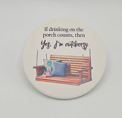 Tipsy Car Coasters