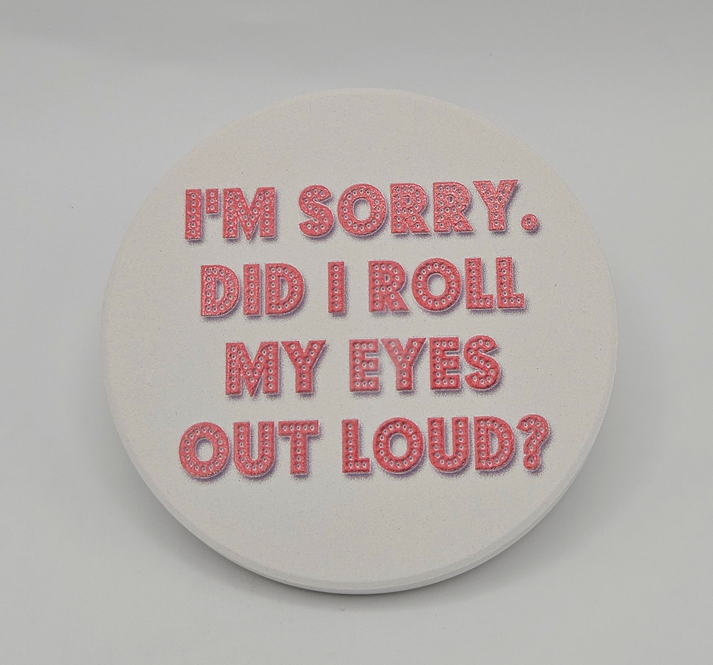 Tipsy Car Coasters
