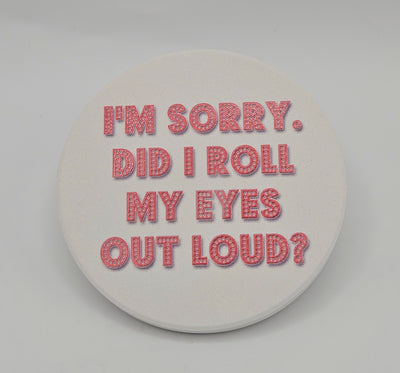 Tipsy Car Coasters