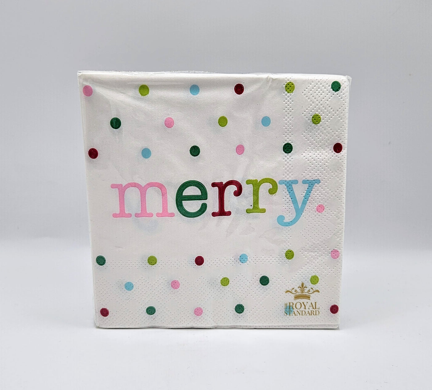 Holiday Gifts From The Royal Standard - Napkins / Merry Dot