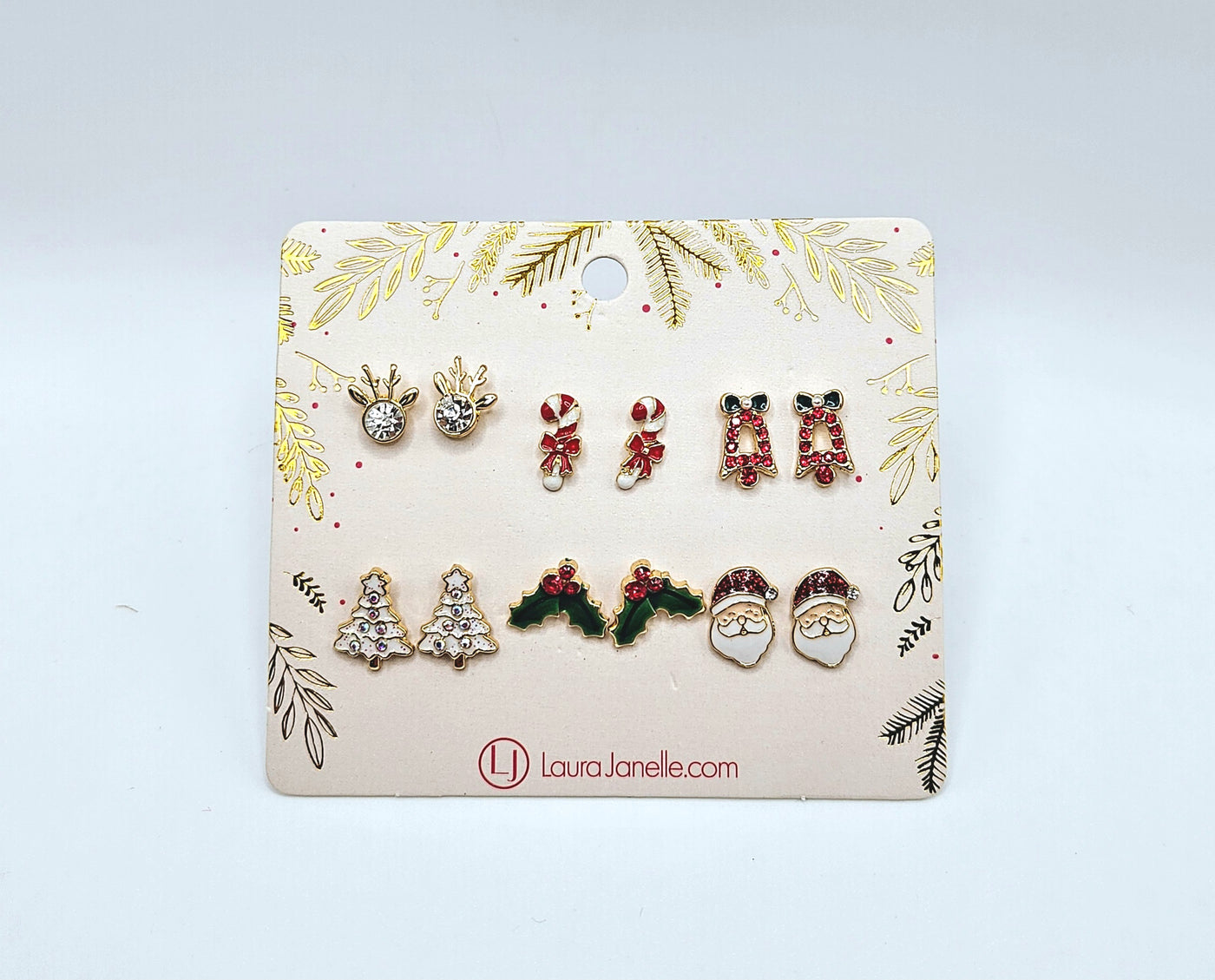 Holiday Jewelry Collection - Earring Set / Holly
