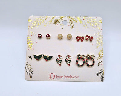 Holiday Jewelry Collection - Earring Set / Bow