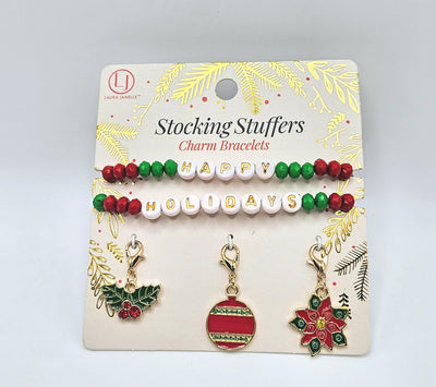 Holiday Jewelry Collection - Bracelet / Happy Holidays