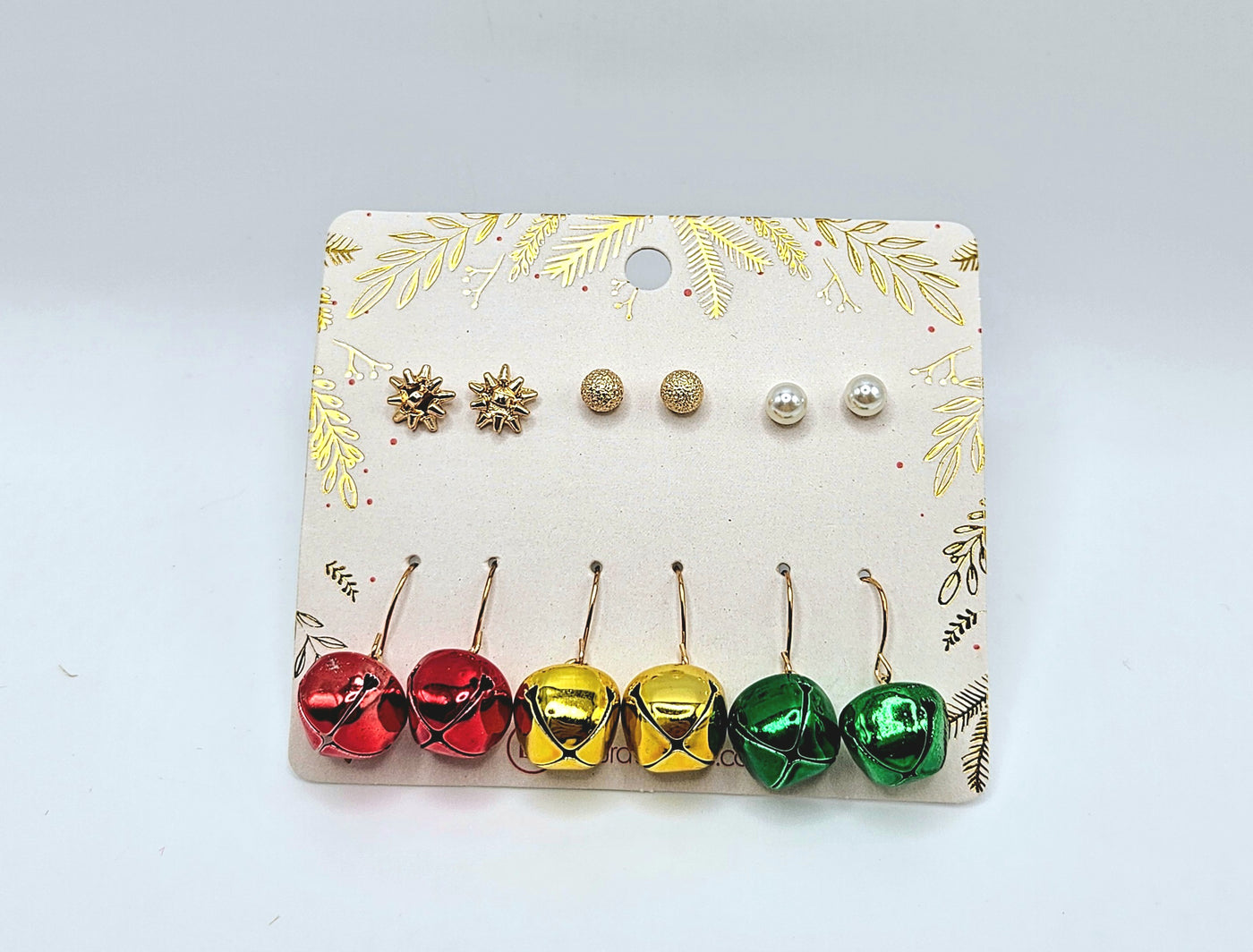 Holiday Jewelry Collection - Earring Set / Jingle Bell
