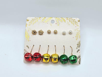 Holiday Jewelry Collection - Earring Set / Jingle Bell