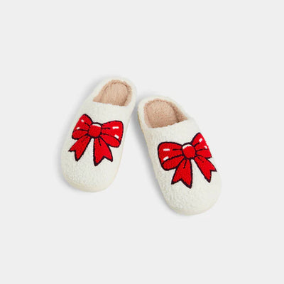 Holiday Sherpa Slippers