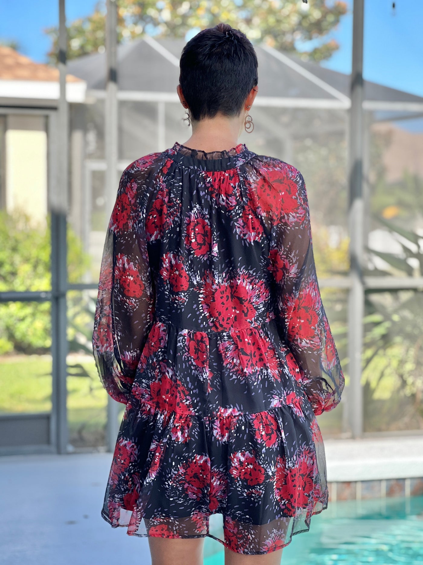 Holiday Blooms Dress
