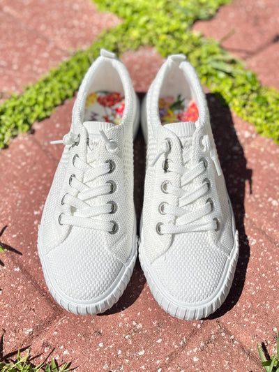 Wistful Weave Sneaker By Blowfish In White