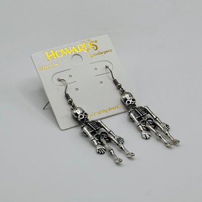 Halloween Jewelry Collection By Howards - Dangle Skeletons - Earrings