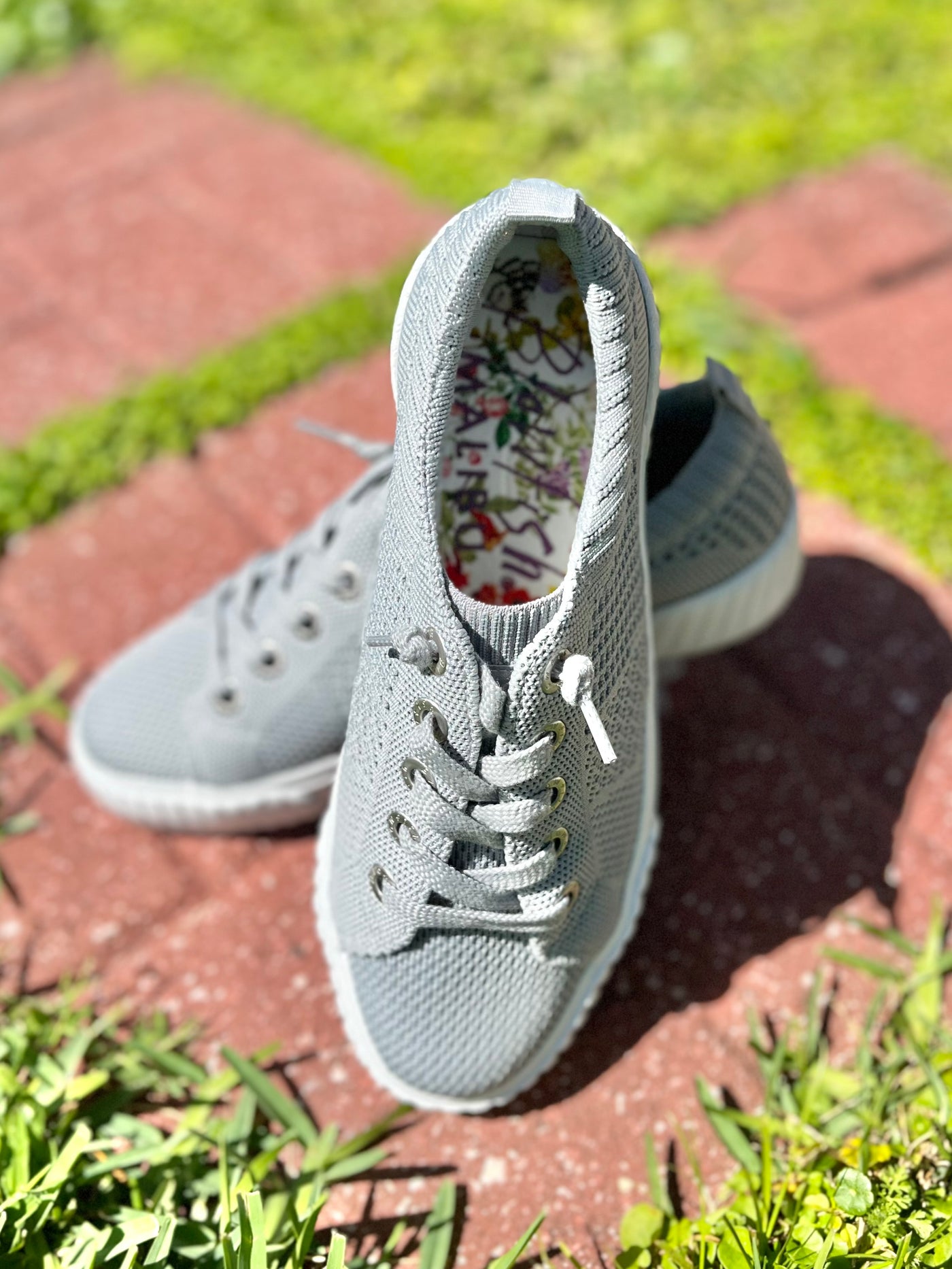 Wistful Weave Sneaker By Blowfish In Gray