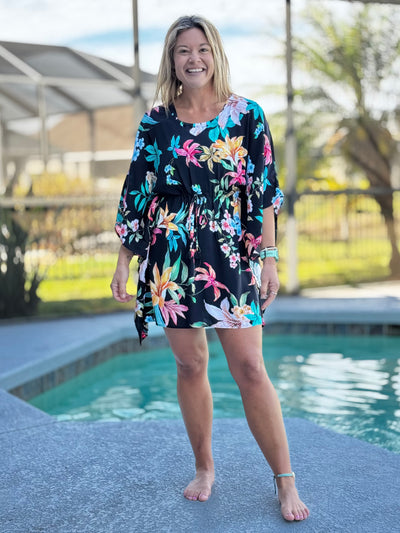 Swimwear 3 By Jantzen - June Short Tunic / Black