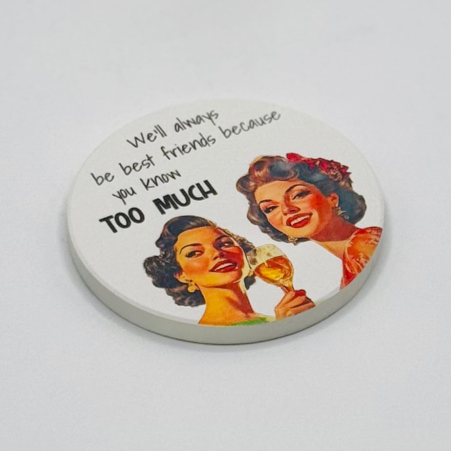 Tipsy Car Coasters