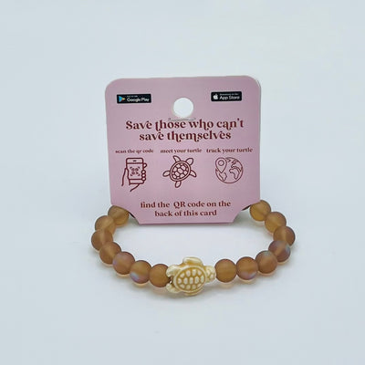 Turtle Tracking Bracelets By Simply Southern - Mocha