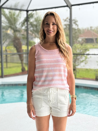 Brighten Up Your Day Jogger Short By Judy Blue