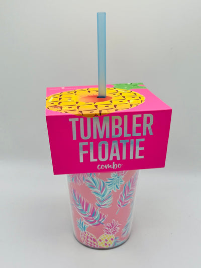 Fun In The Sun Accessories By Simply Southern - Tumbler Floatie / Pineapple
