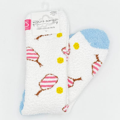 World's Softest Sock Cozy Collection - Pickle Ball - Crew