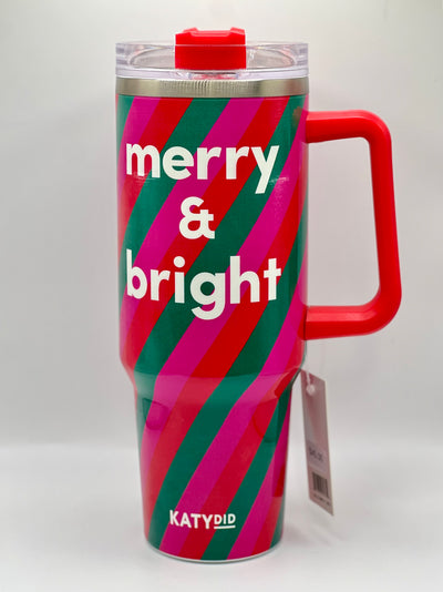 Filled With Holiday Cheer Tumblers - Merry & Bright - 40 oz.