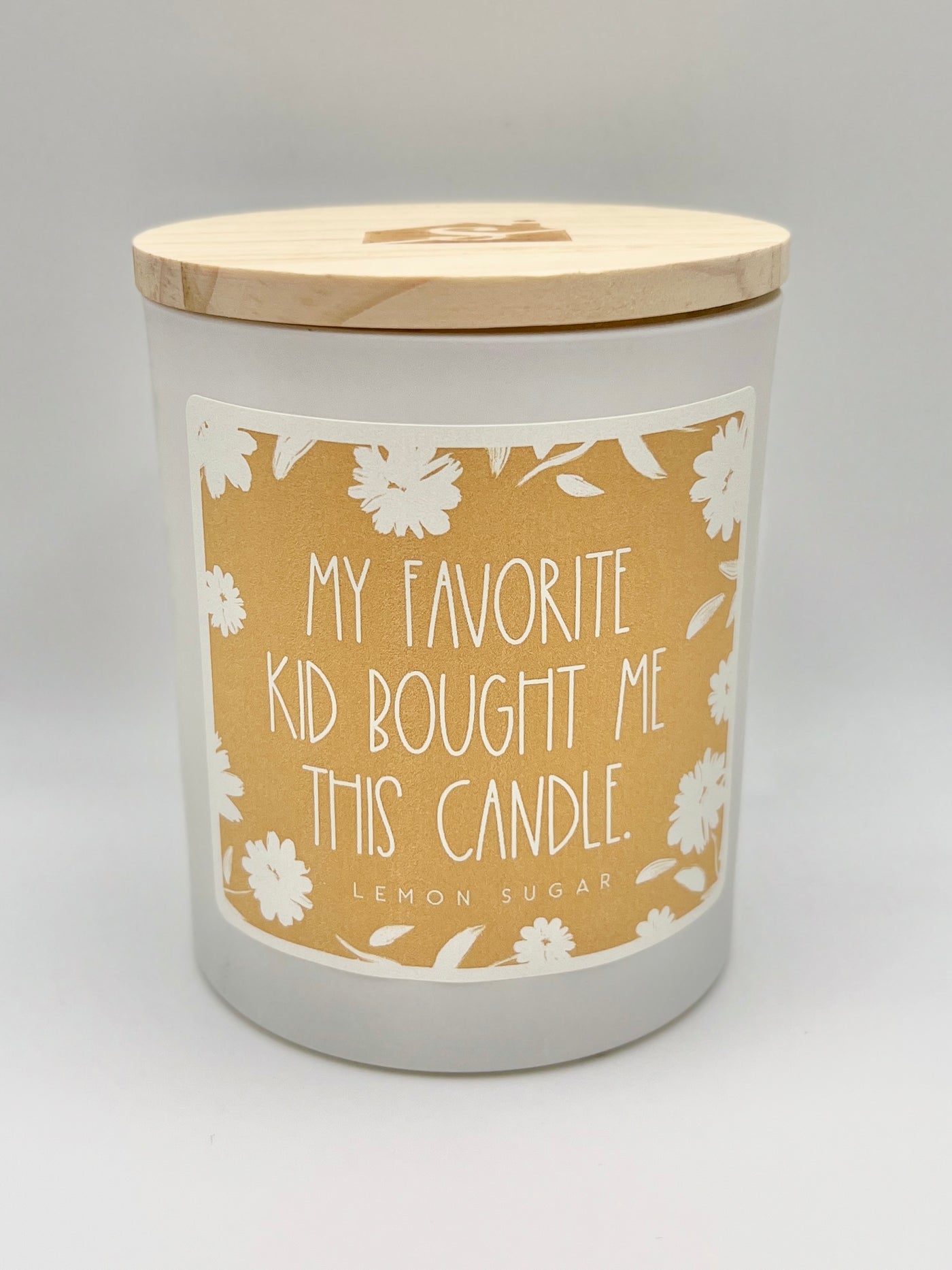 Candles By Sincere Surroundings - 
My Favorite Kid - Lemon Sugar