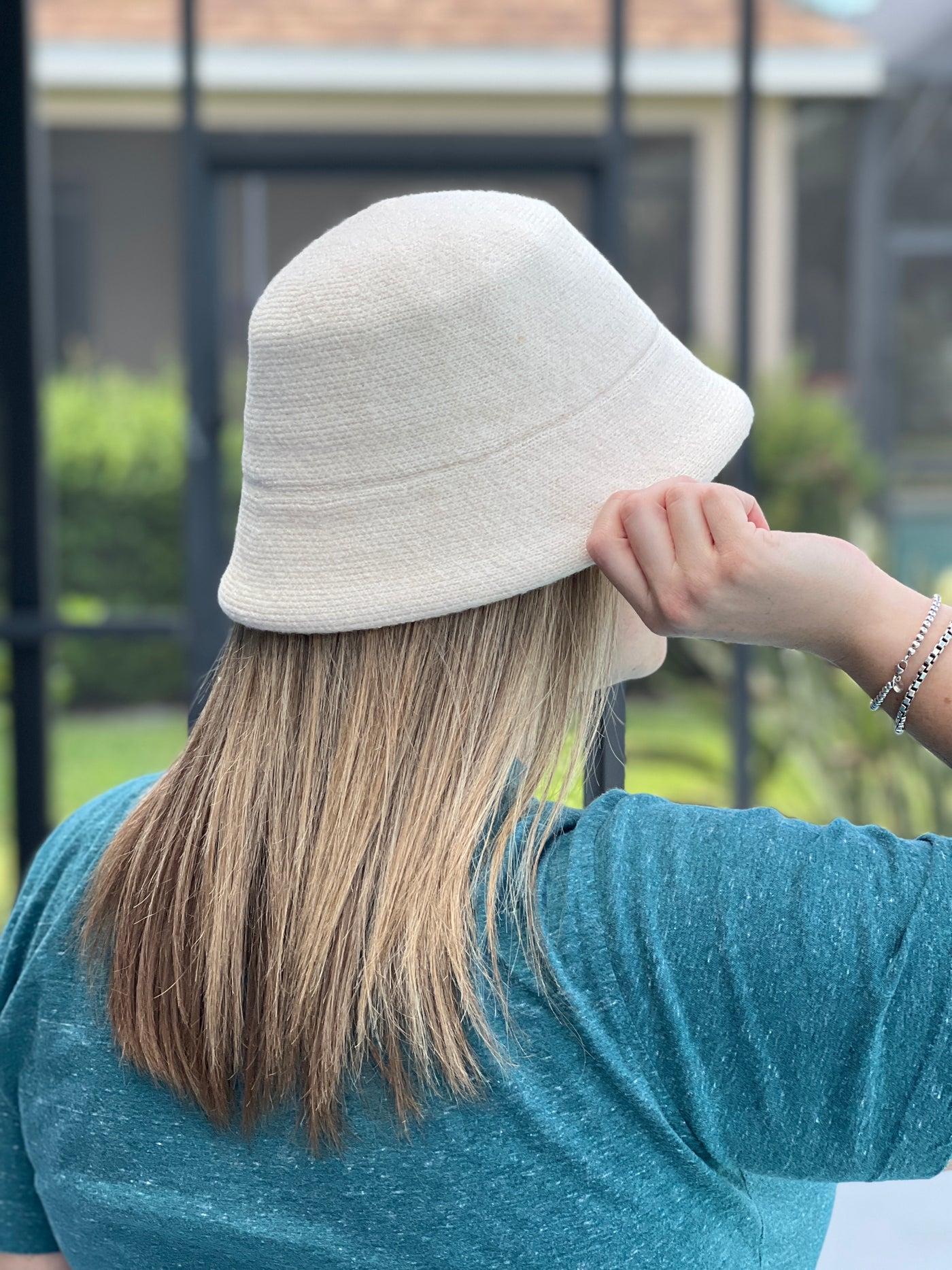 Cloche Hats - Off White