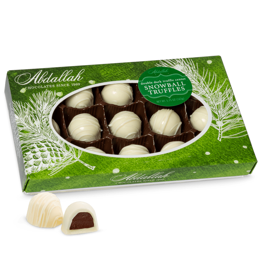 Holiday Sweets By Abdallah - Snowball Truffles