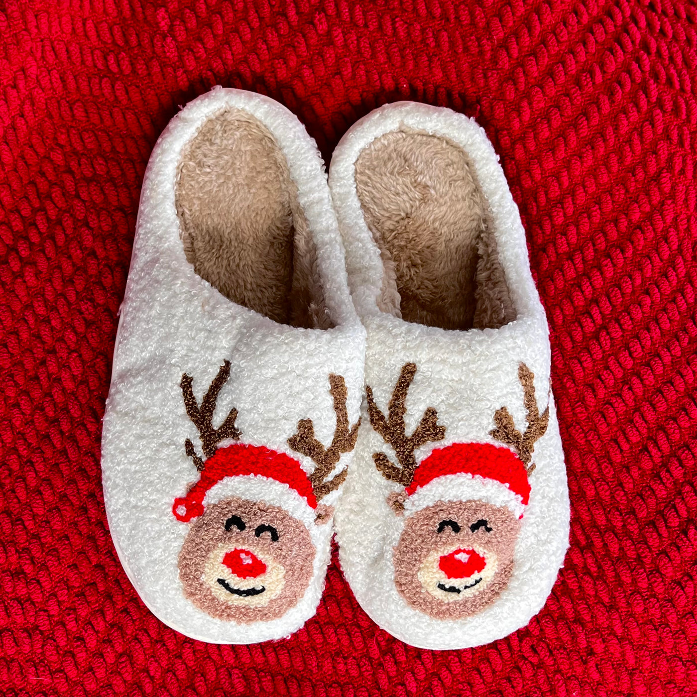 Holiday Sherpa Slippers