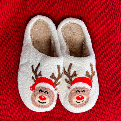 Holiday Sherpa Slippers