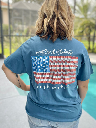 Patriotic Graphic Tee Collection By Simply Southern