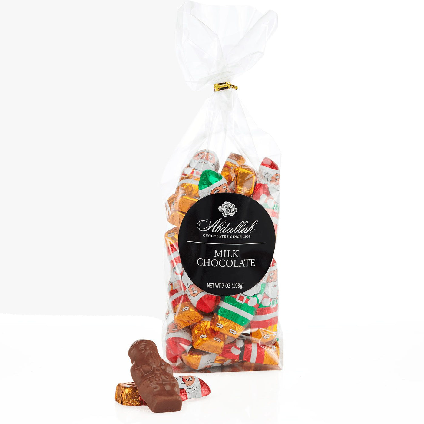 Holiday Sweets By Abdallah - Milk Chocolate Santas