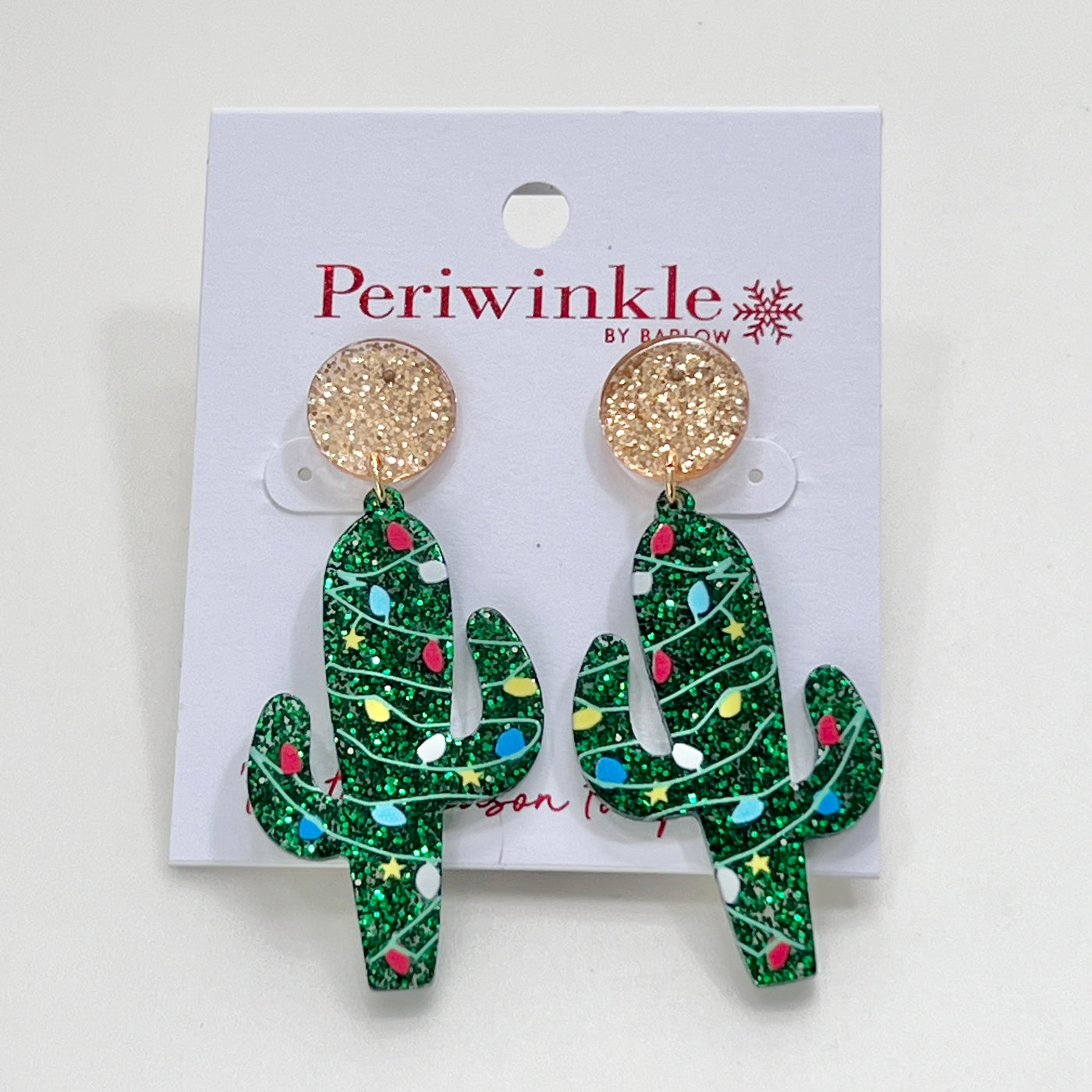 Holiday Collection 2 By Periwinkle -
Resin Christmas Cactus