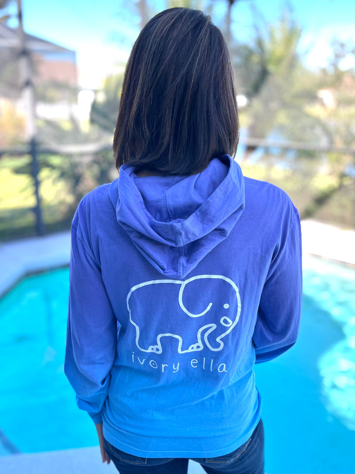 Ivory Ella Hoodie Shirt The Teal Turtle Boutique