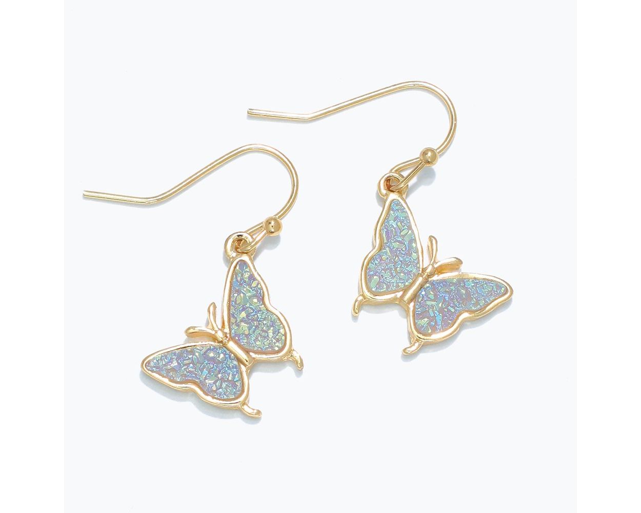 Earring Collection 3 By Periwinkle - Iridescent Butterflies