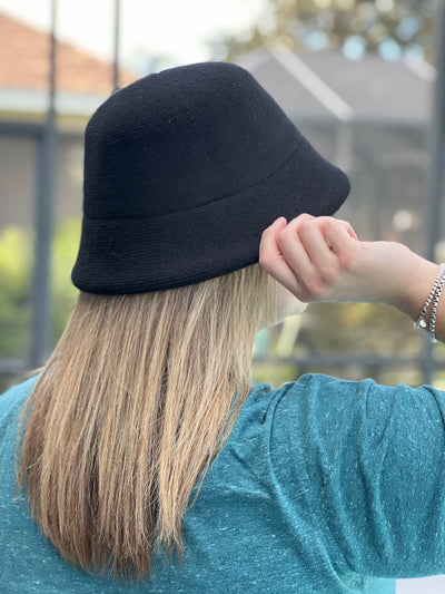 Cloche Hats - Black