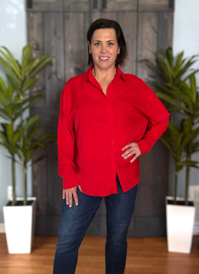 The Kathryn Top - Red