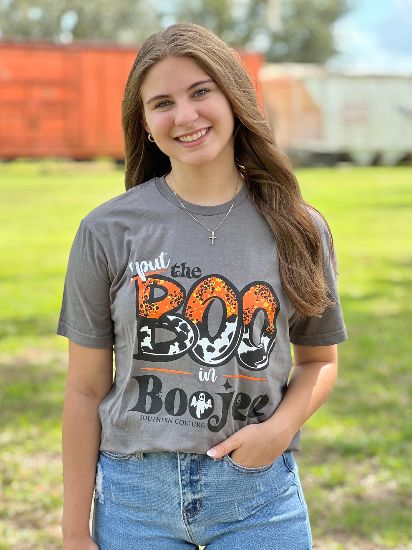 I Put The Boo In Boojee Graphic Tee
