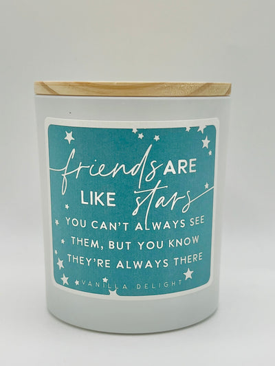 Candles By Sincere Surroundings - 
Friends Like Stars - Vanilla Delight